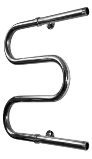 Водяной полотенцесушитель Тругор М1 с креплениями 60x50см хром М1/6050s